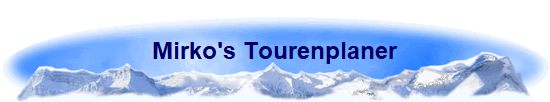 Mirko's Tourenplaner