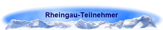 Rheingau-Teilnehmer