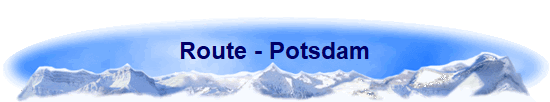 Route - Potsdam