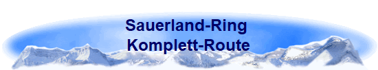 Sauerland-Ring 
Komplett-Route